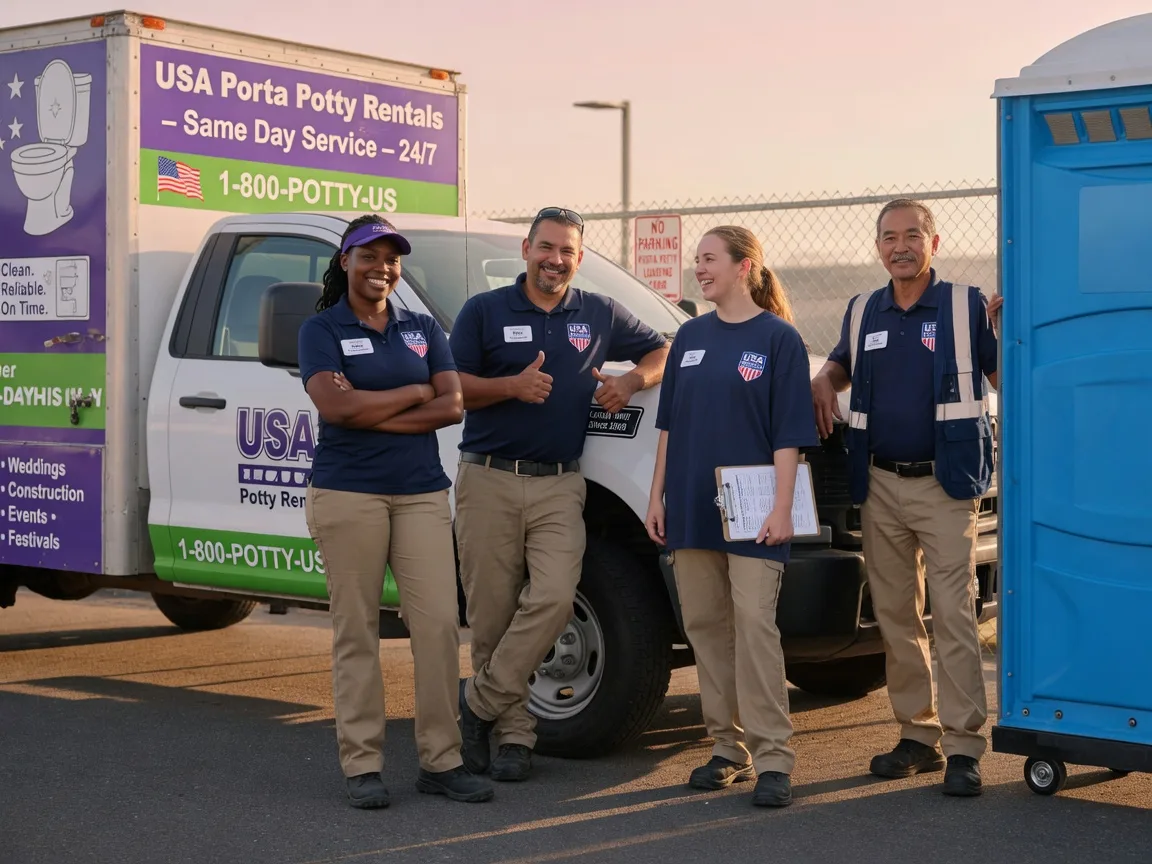 Porta Potty Rental company in Granada Hills, CA